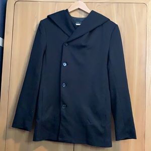 Zara Asymmetric Hooded Jacket M